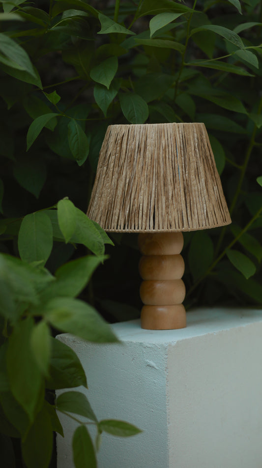 Kağıt Rafya Abajur