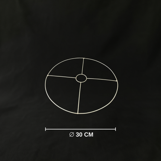 Tek Katlı Demir Tel Avize İskeleti