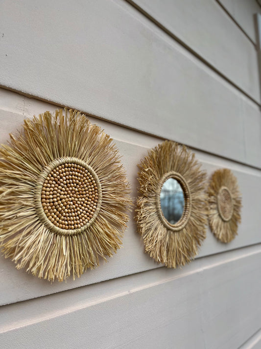 3'lü Boncuklu Ayna Seti