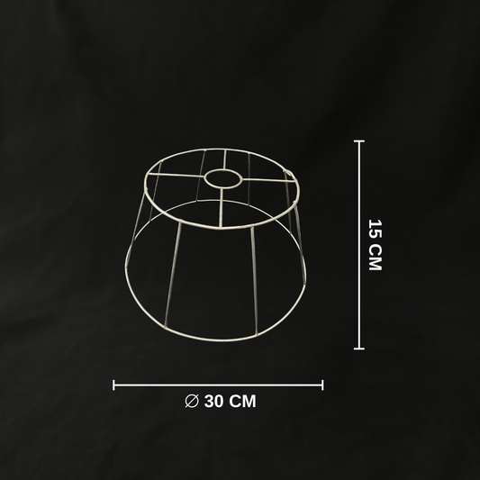 Saçaklı Avize Demir Tel İskeleti